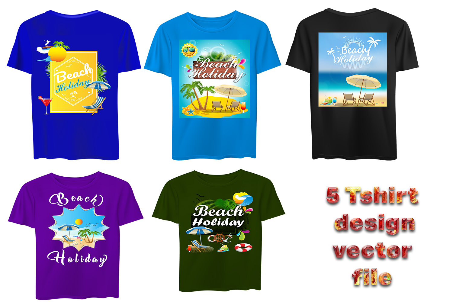 5 design of t shirt vector file eps file pinterest preview image.