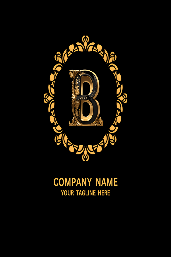 B - Luxury Letter Logo Design Template - MasterBundles