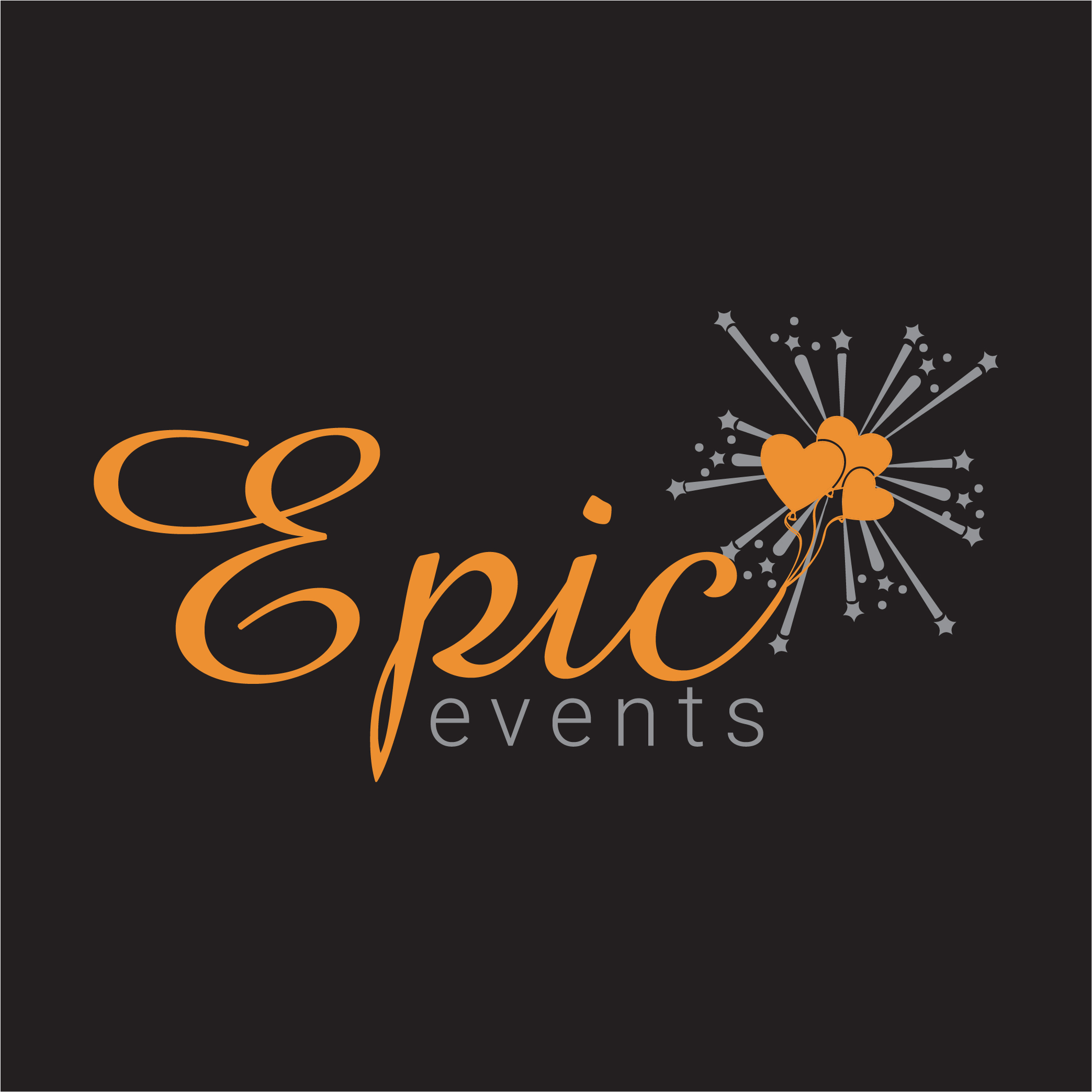 Events Management Logo or Icon Design Vector Image Template preview image.