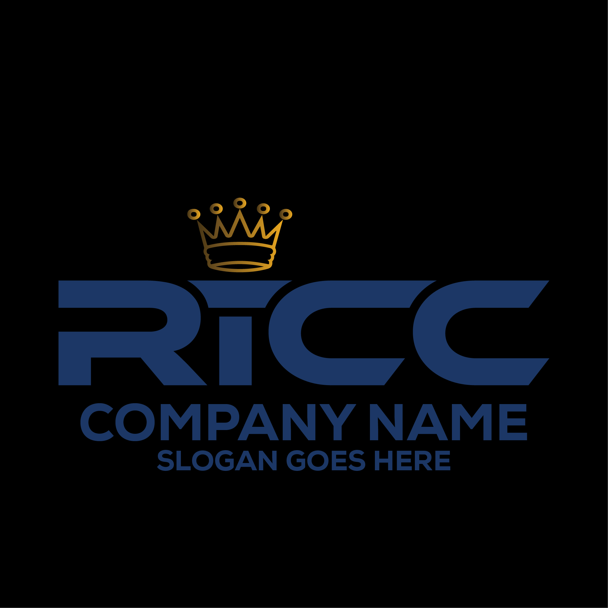 Letter RTCC Logo Design Vector Image Template preview image.