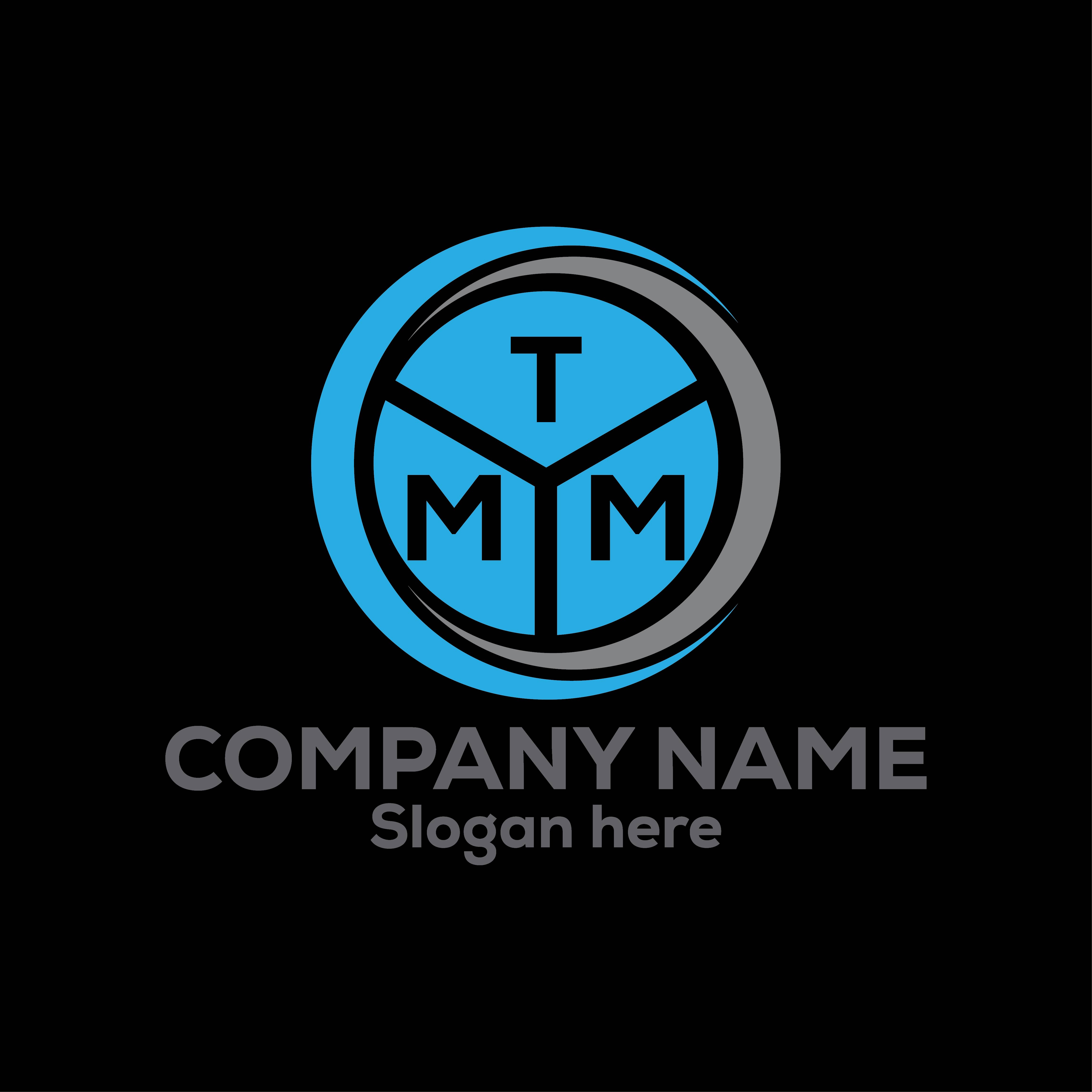Letter TMM Logo or Icon Design Vector Image Template preview image.