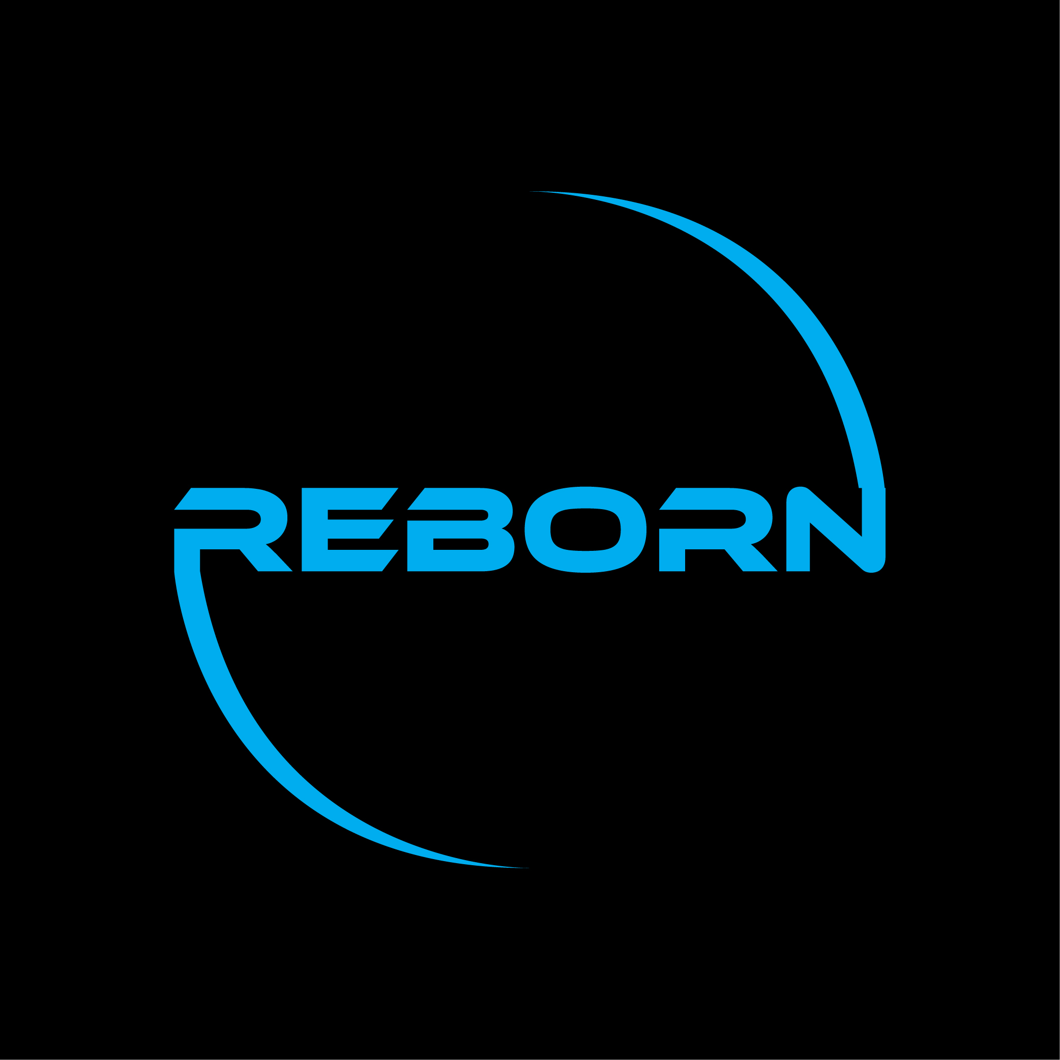 Reborn Logo Design Vector Image Template preview image.