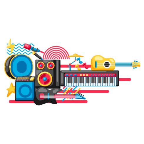 Music graphic bundle 50 png cover image.