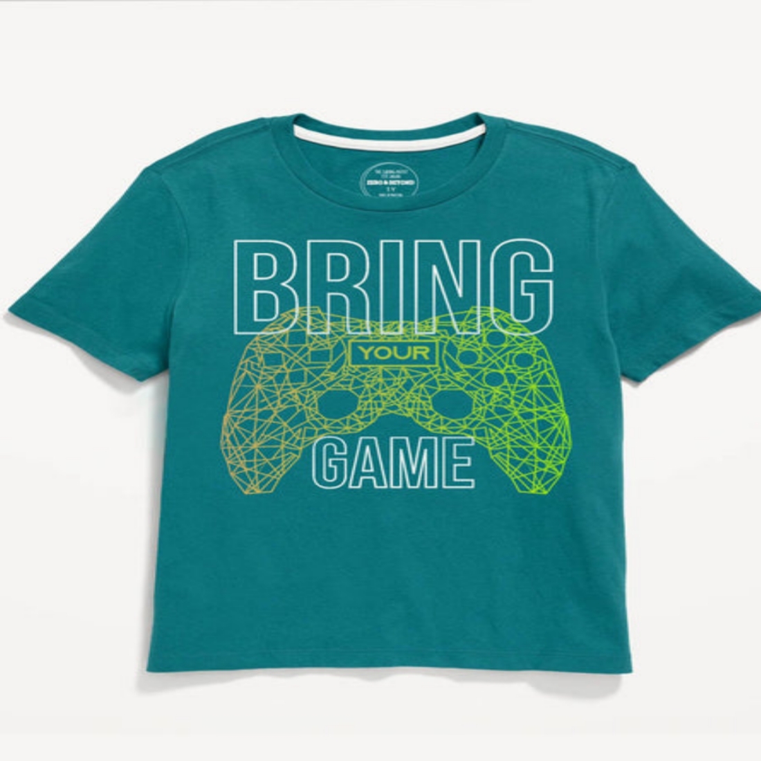 "Level Up Your Style: Gaming Enthusiast Tee" cover image.