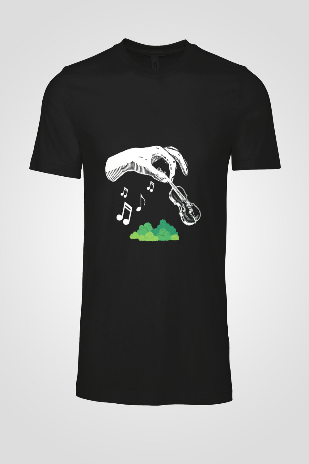 AJR Logo Hand Smallest Violin T-Shirt: Exclusive Merch for True Fans pinterest preview image.