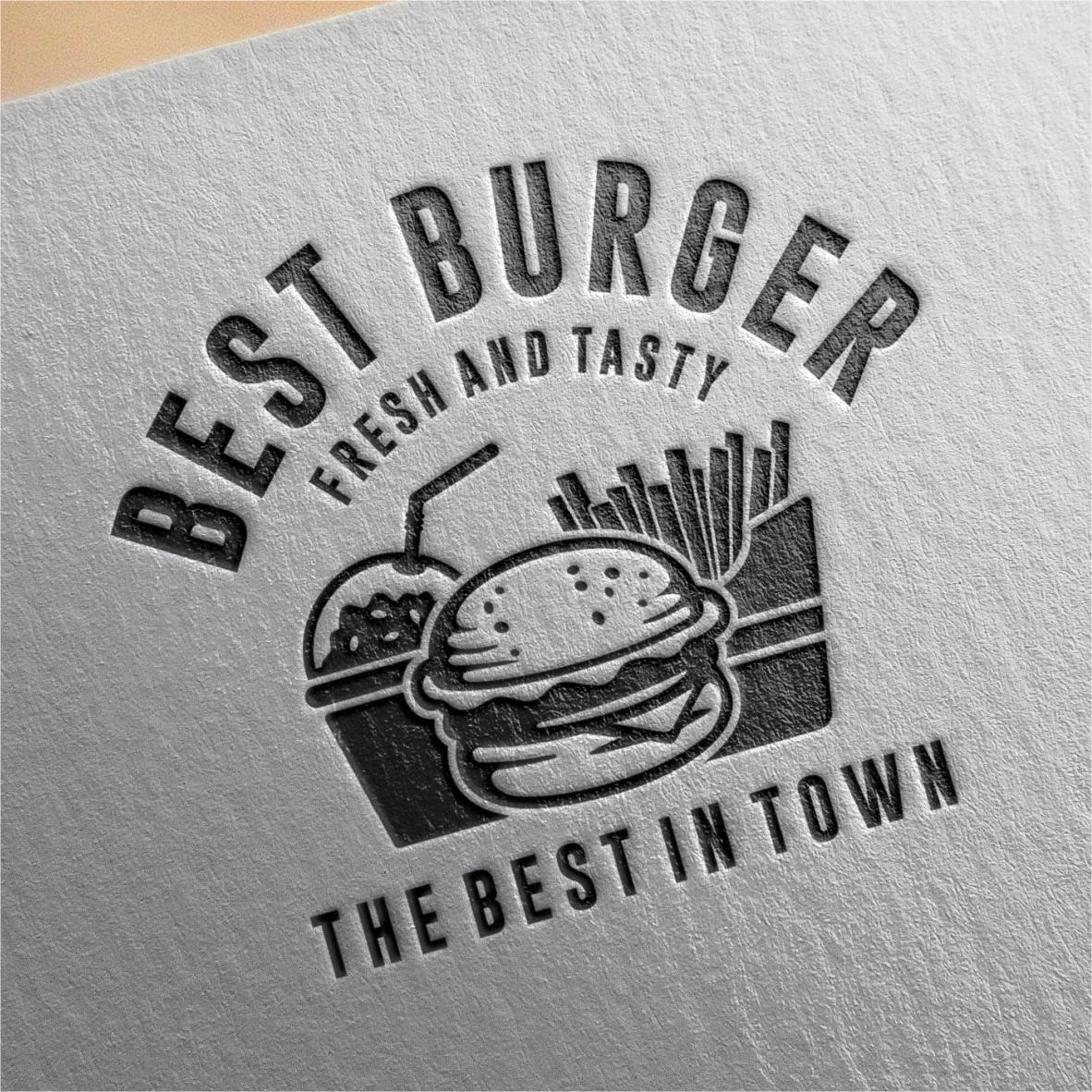 36 burgers logo badge design collection 7 748