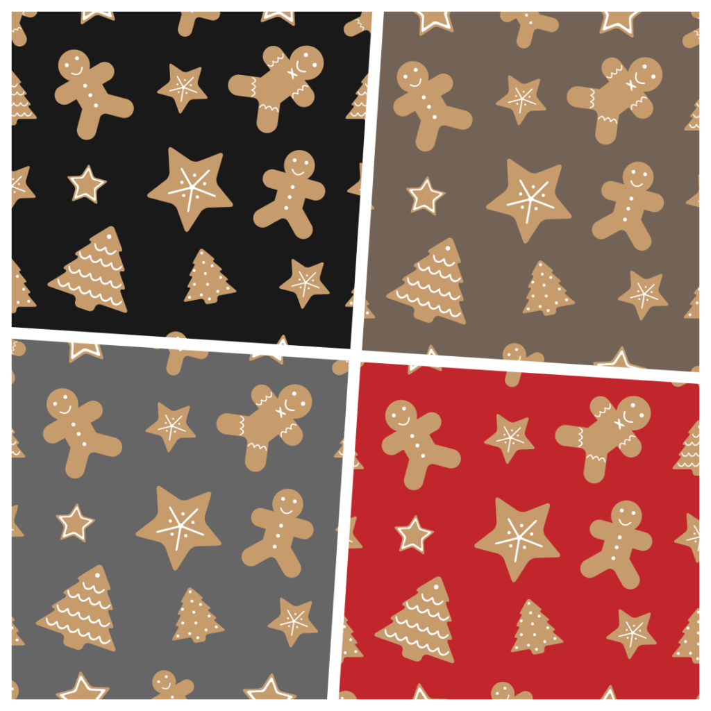 Christmas Ginger Cookies Seamless Pattern [Sphinx Creatus] - MasterBundles