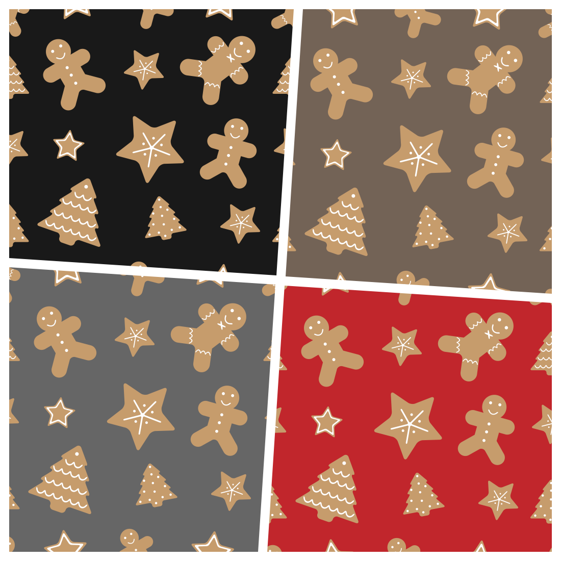 Christmas Ginger Cookies Seamless Pattern [Sphinx Creatus] preview image.