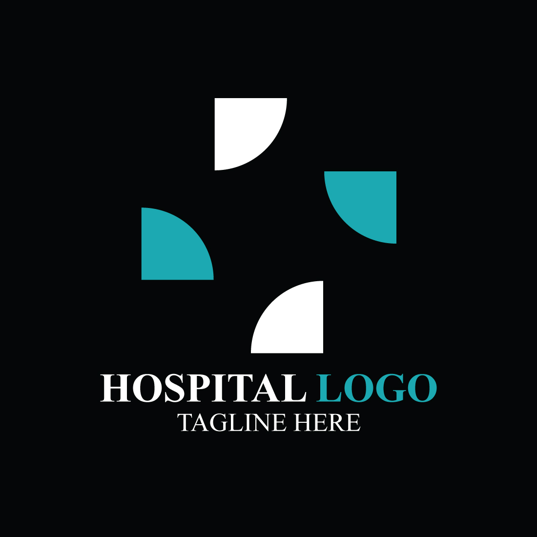 Unique Hospital Logo Design Service preview image.