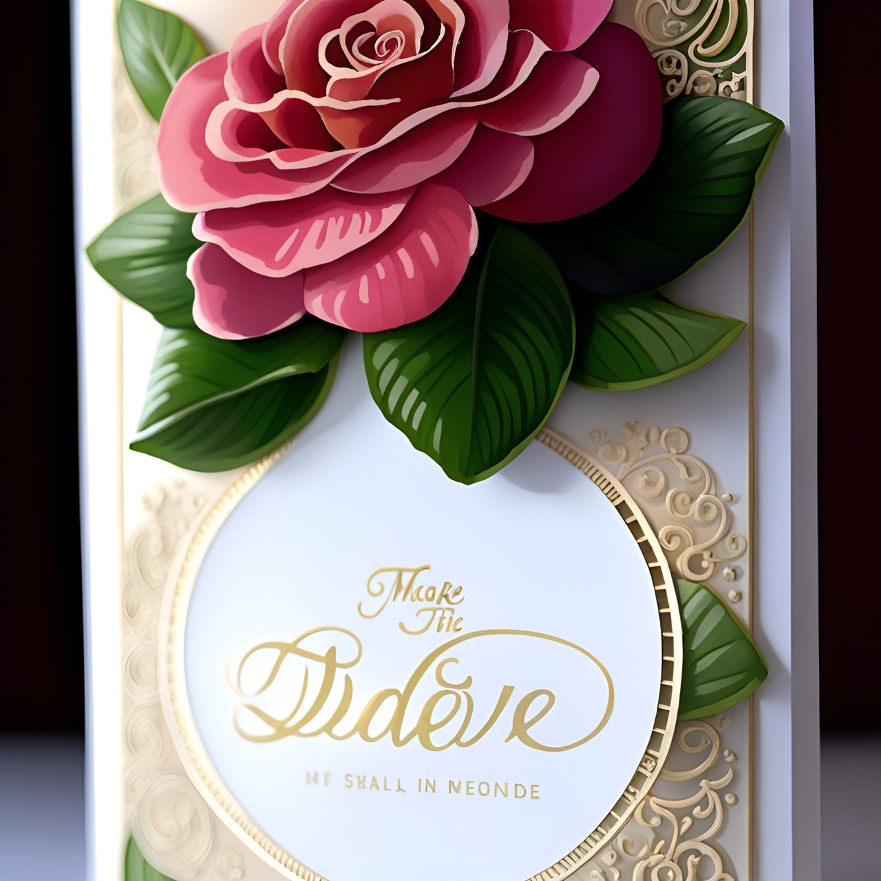 Forever wedding cards pinterest preview image.