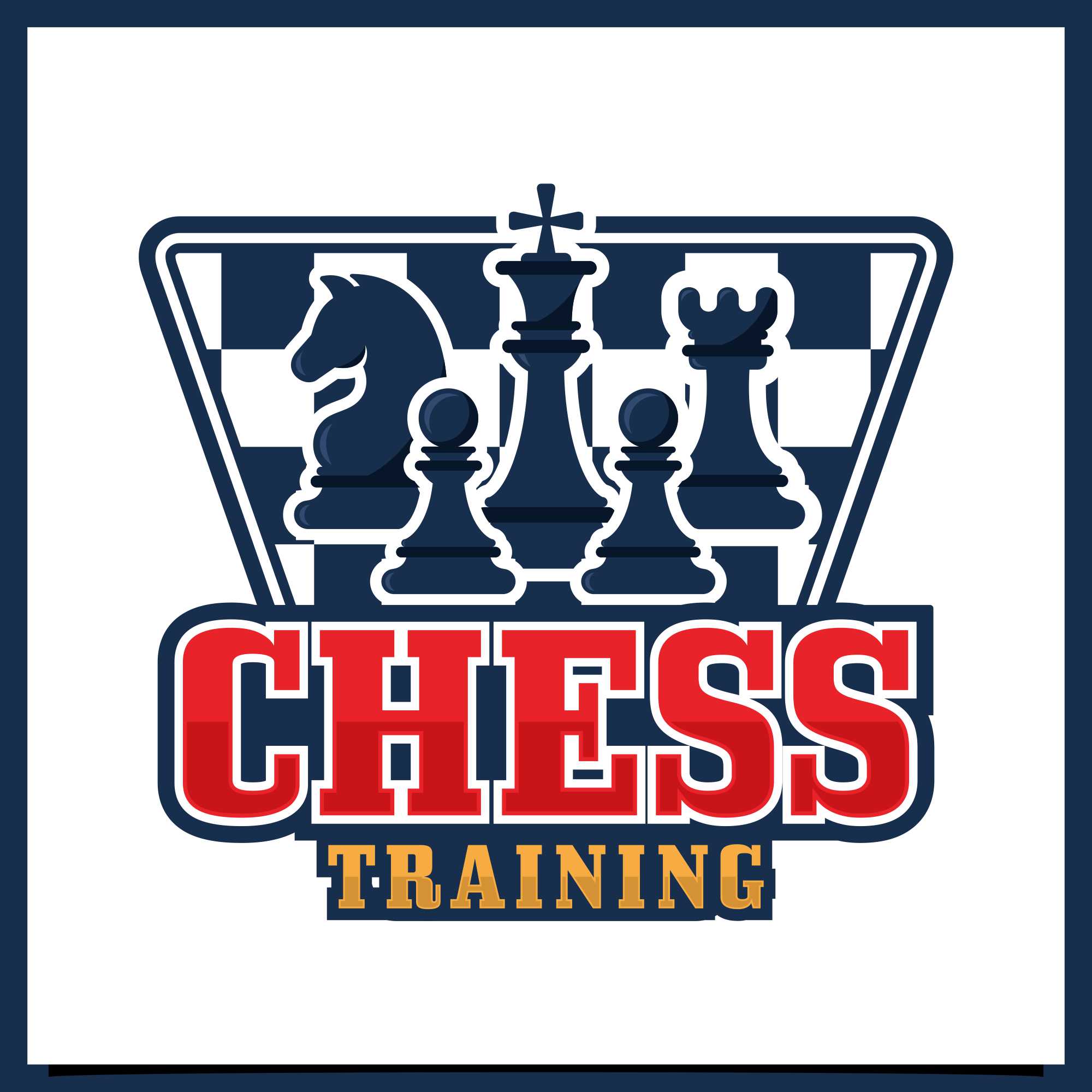 Chess Pieces Logos for Sale