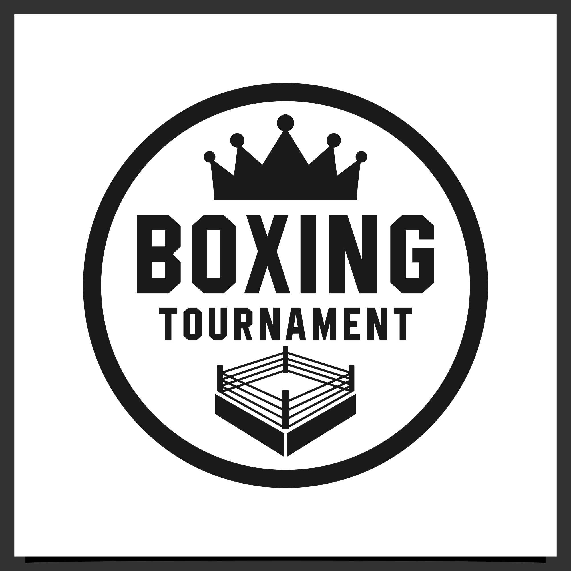 9 Boxing logo collection - $8 preview image.