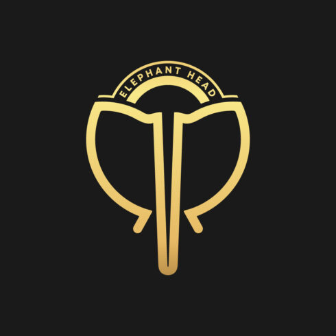 Elephant Head Luxury logo design cover image.