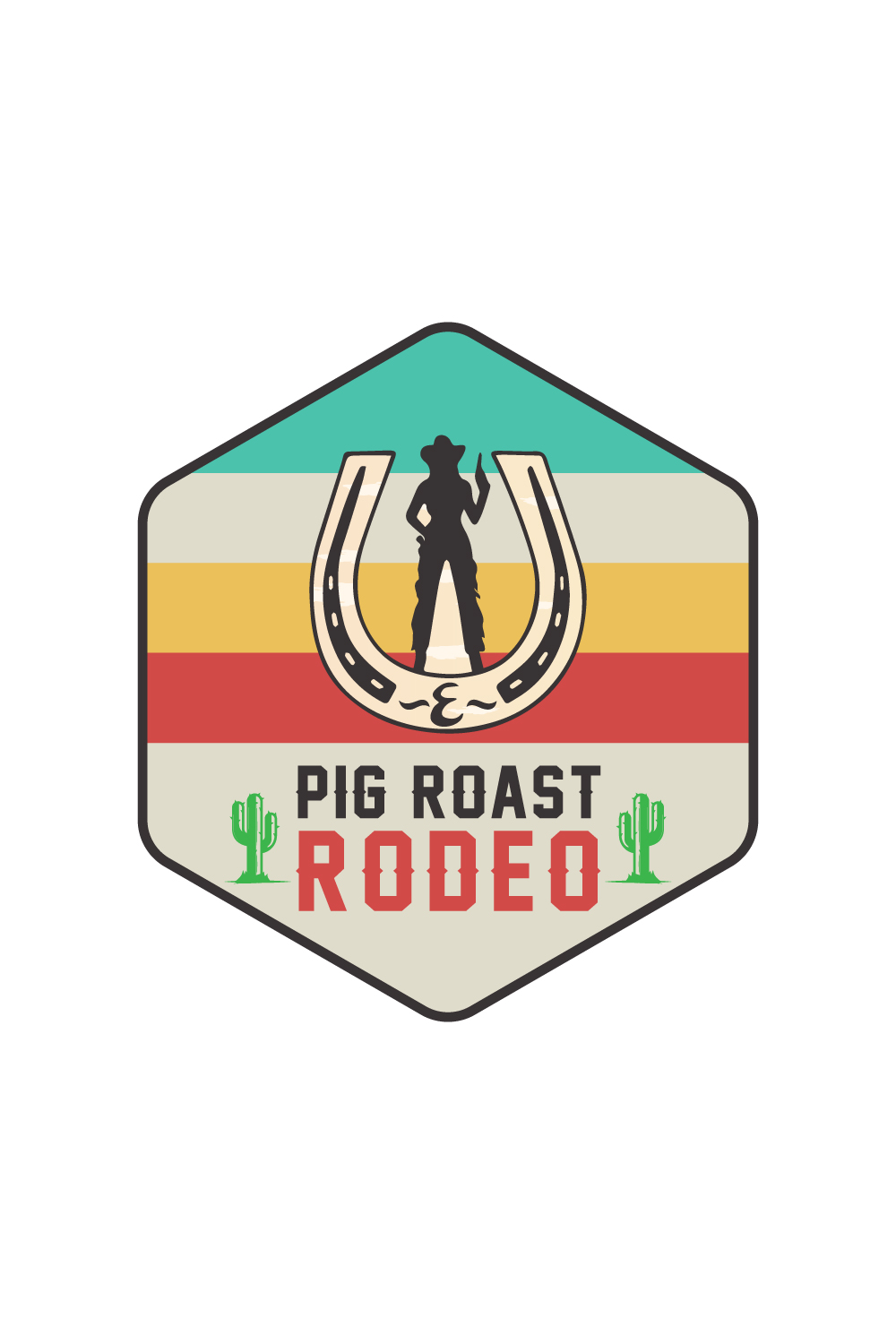 PIG ROAST RODEO pinterest preview image.