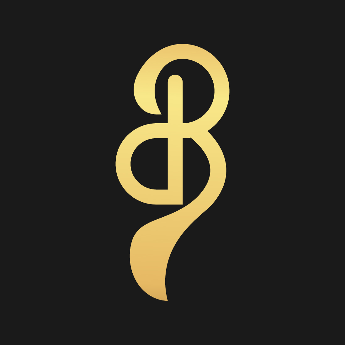 Luxury DB logo design cover image.