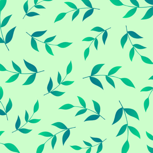 Background of leafy twigs cover image.