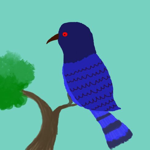 Bird Photoshop Drawing Style Image cover image.