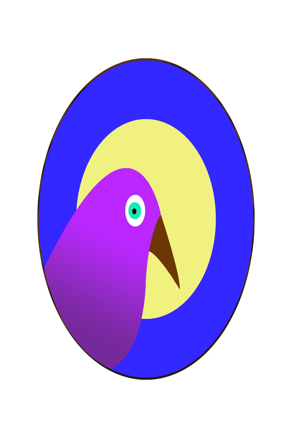Bird Image Icon Model pinterest preview image.