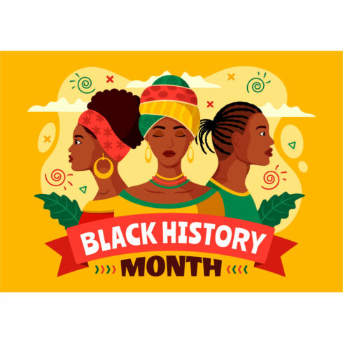 12 Black History Month Illustration cover image.