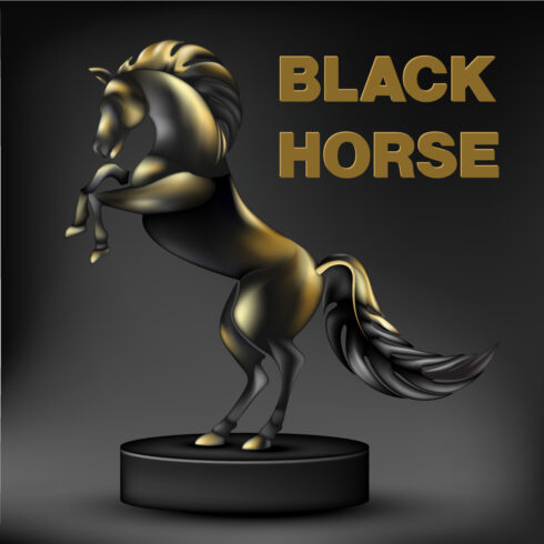 black-horse-on-dark-background cover image.