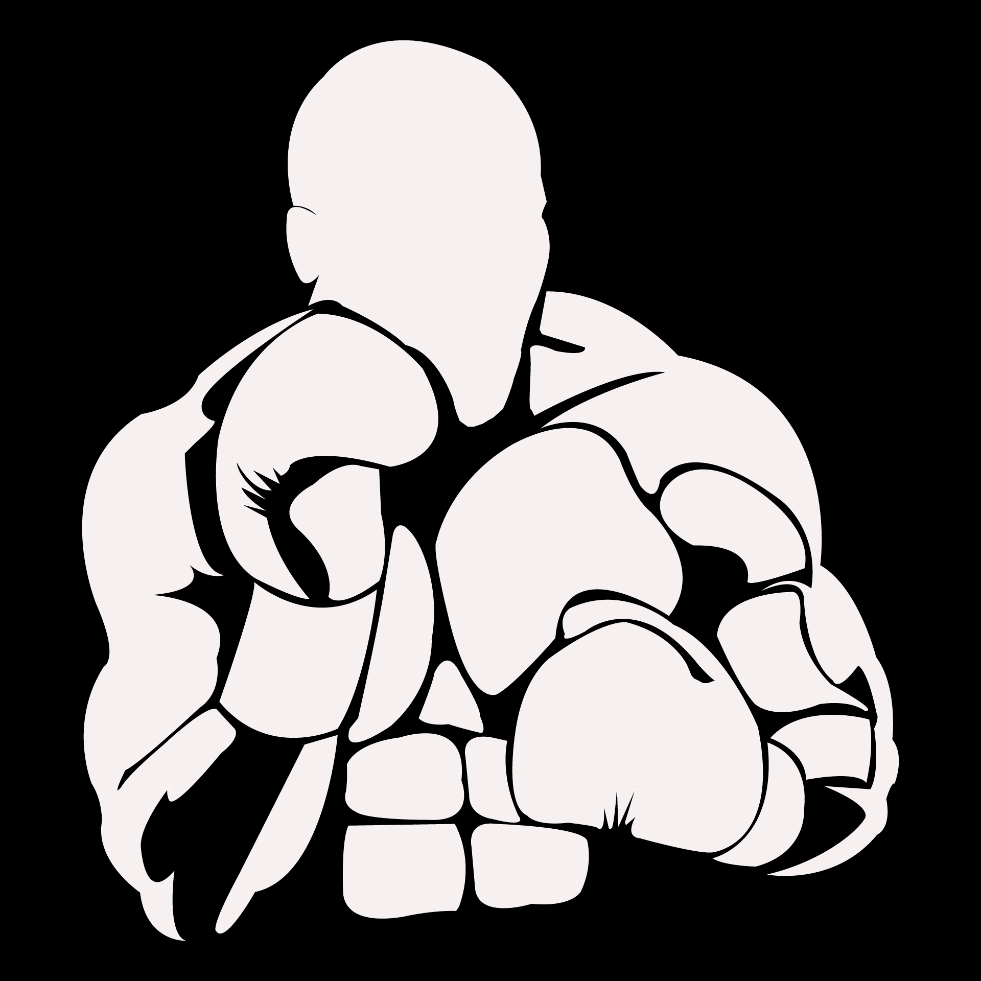 boxing line art 105