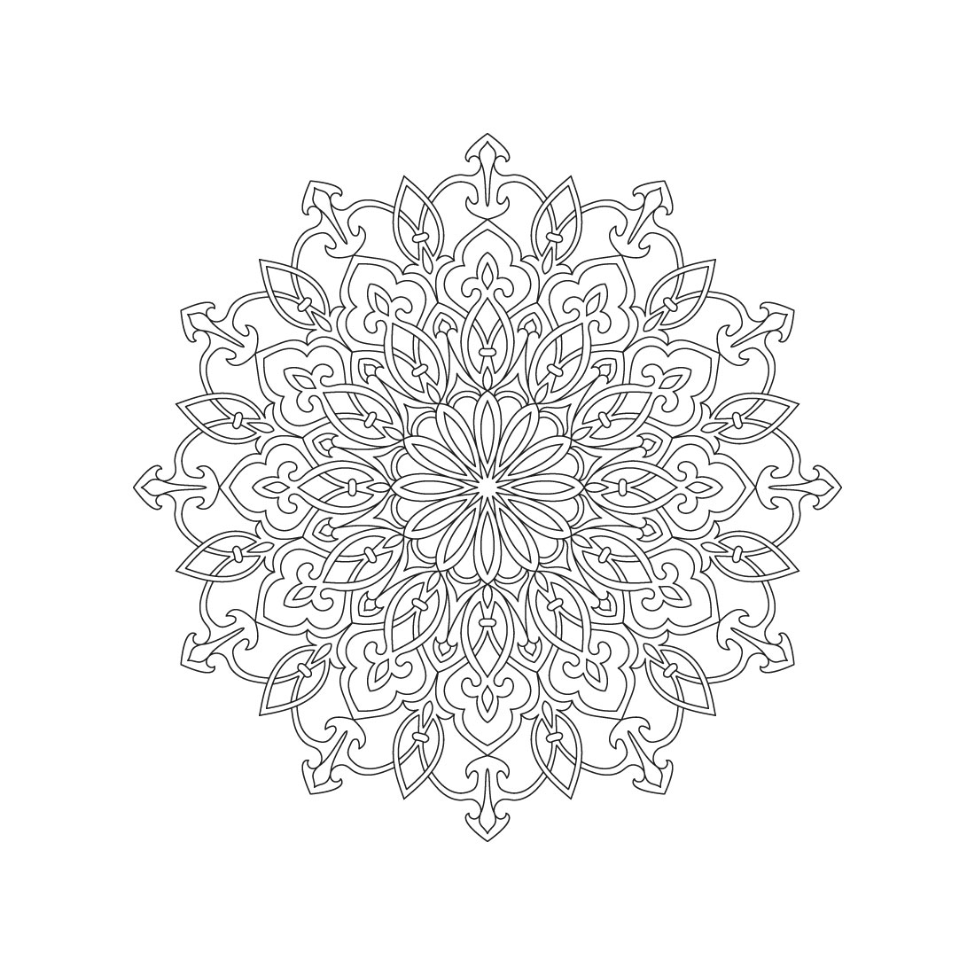 bundle of 10 harmony delight mandala coloring book pages 03 860