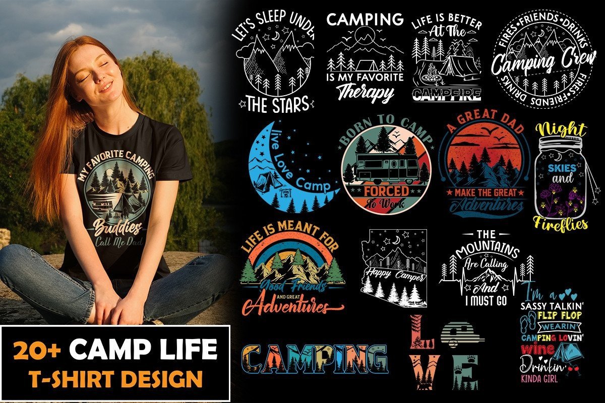 camping tshirt bundle bundles 31540405 1 971