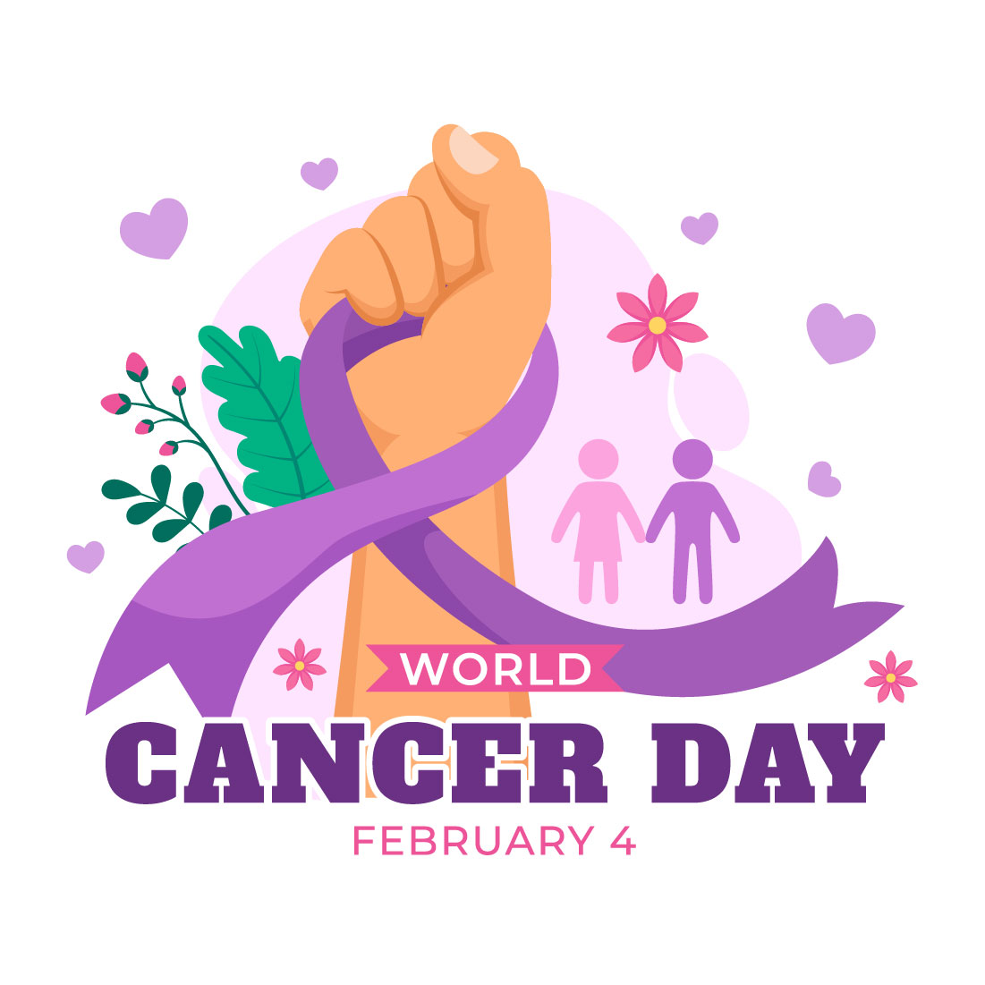 13 World Cancer Day Illustration cover image.