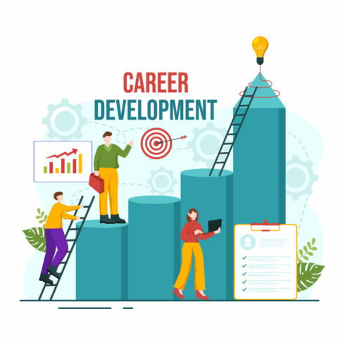 12 Career Development Illustration cover image.