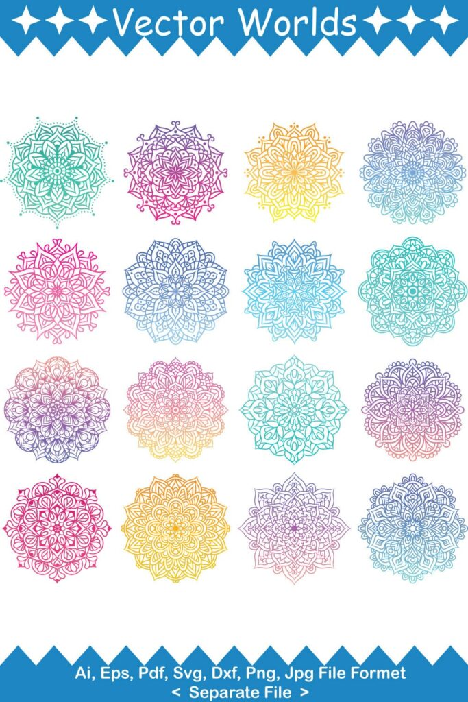 Mandala SVG Vector Design - MasterBundles