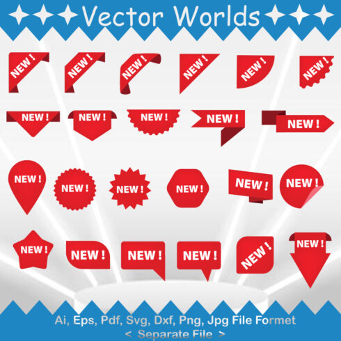 Tag Label SVG Vector Design cover image.
