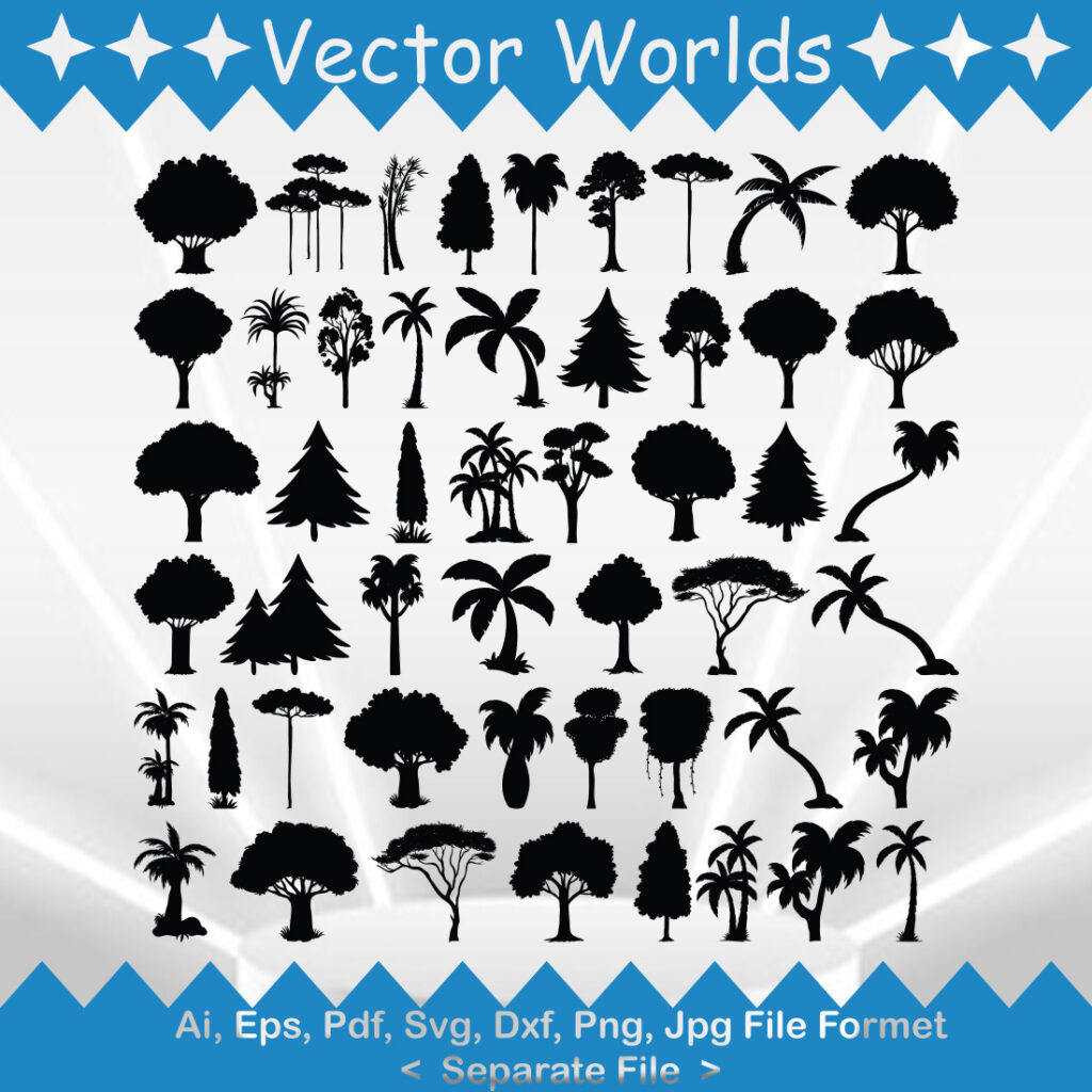 Planet Tree SVG Vector Design - MasterBundles