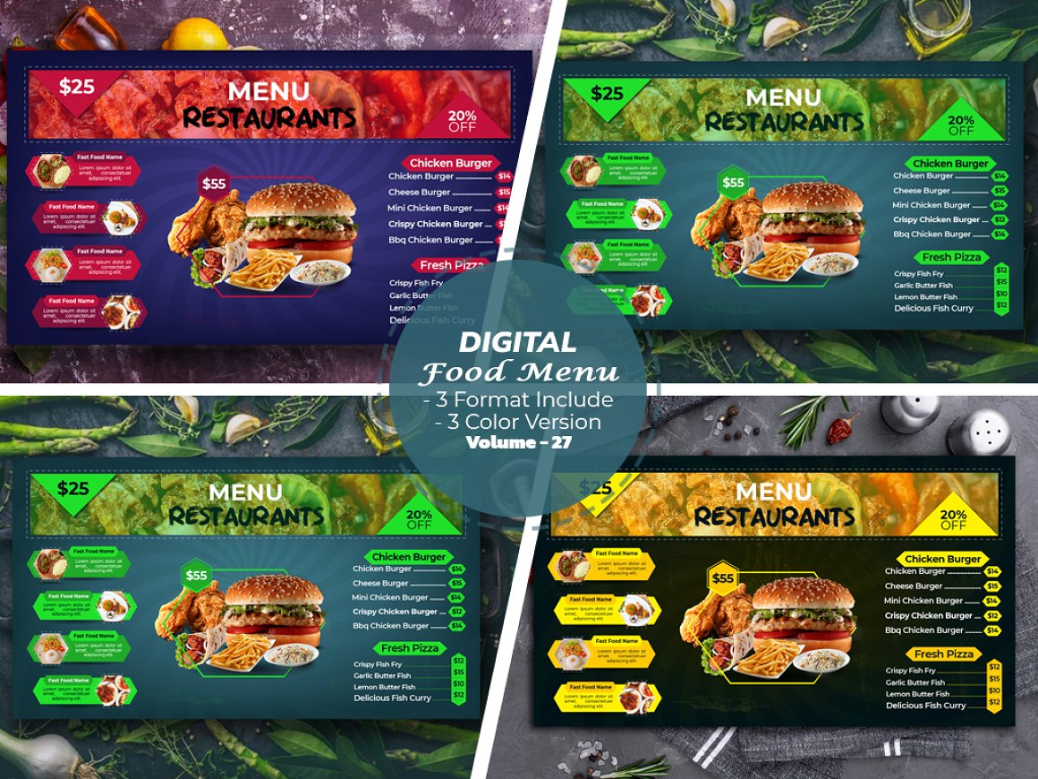 digital food menu 1 148