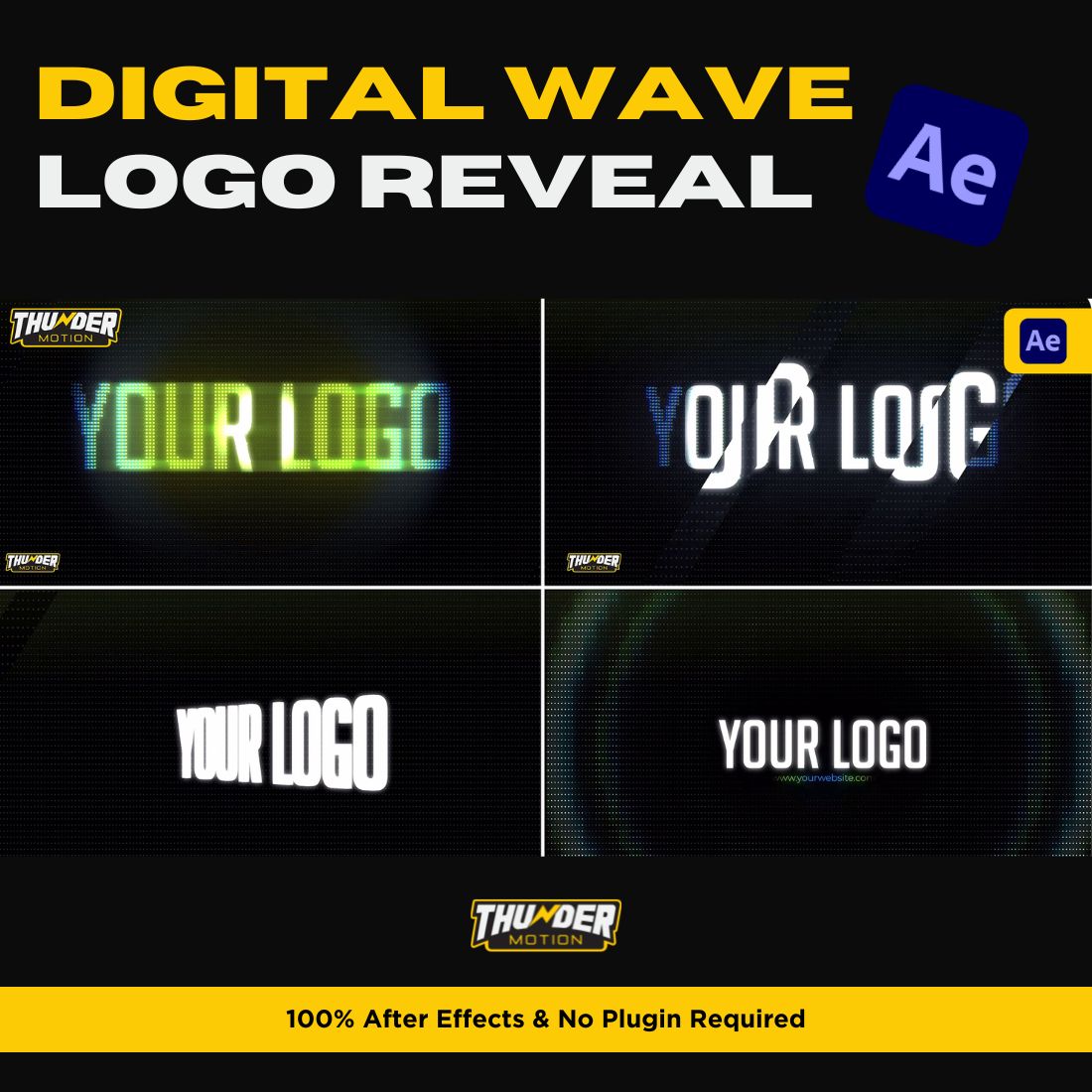 Digital Wave Logo Reveal cover image.