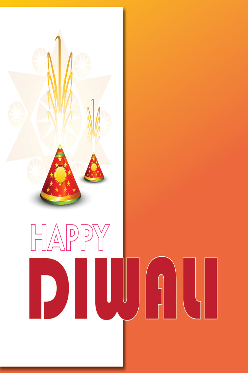 Happy Diwali pinterest preview image.