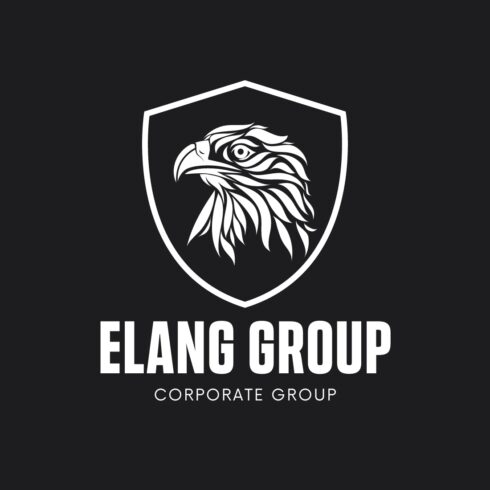 Eagle Animal Corporate Logo Template cover image.