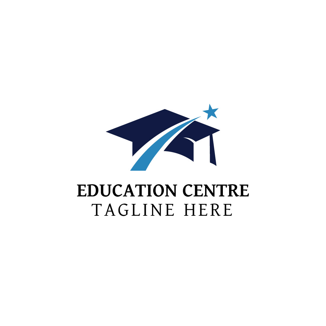 Education Centre logo design preview image.