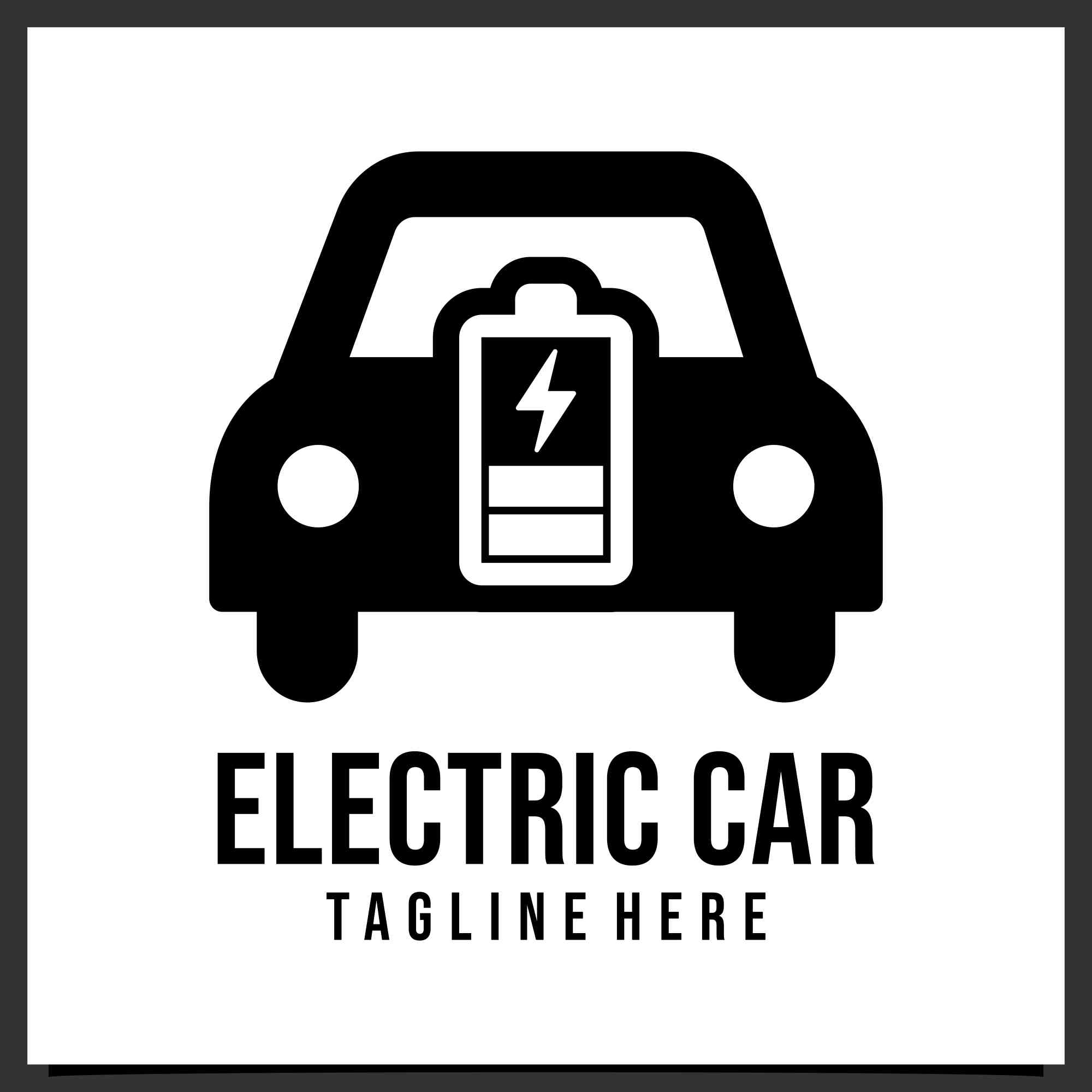 Electric Vehicle logo. Electric Car Logo design vector 8515090 Vector Art  at Vecteezy