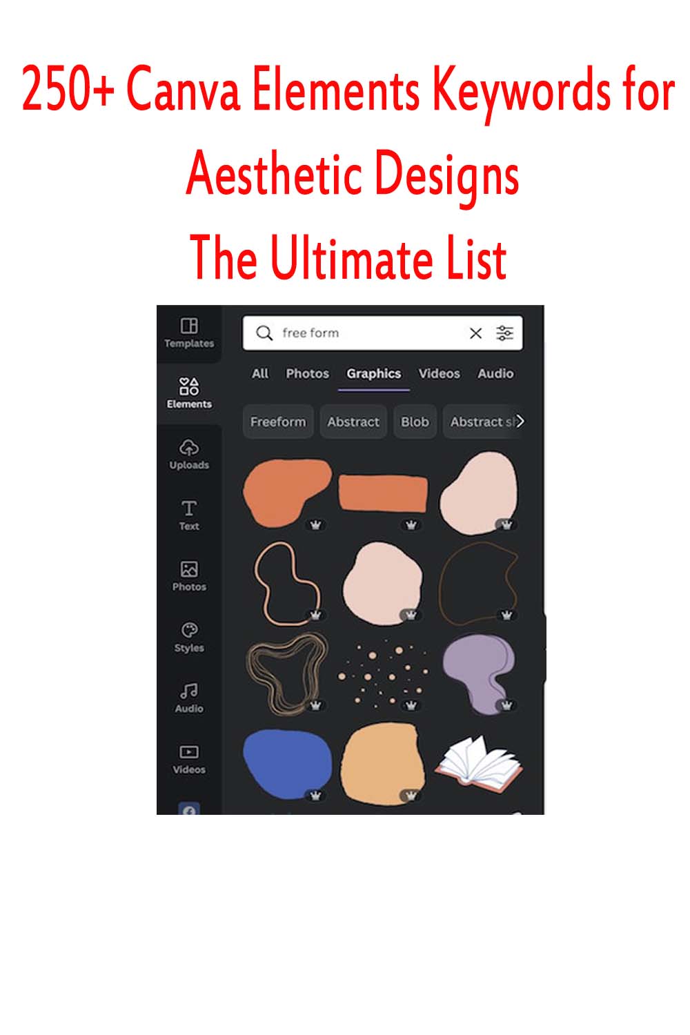 200+ Best Canva Keywords for Aesthetic Design Elements (+ Cheatsheet PDF) -  My Social Boutique