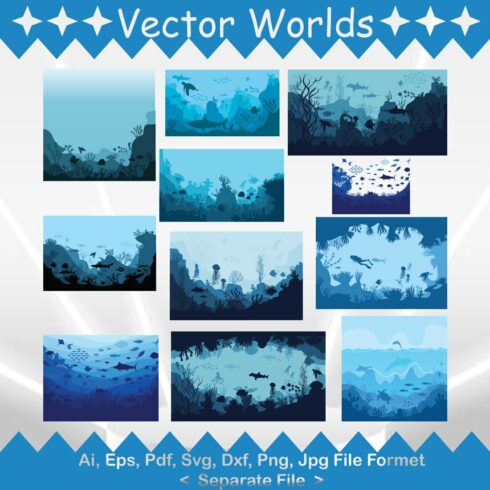 Sea Under SVG Vector Design cover image.