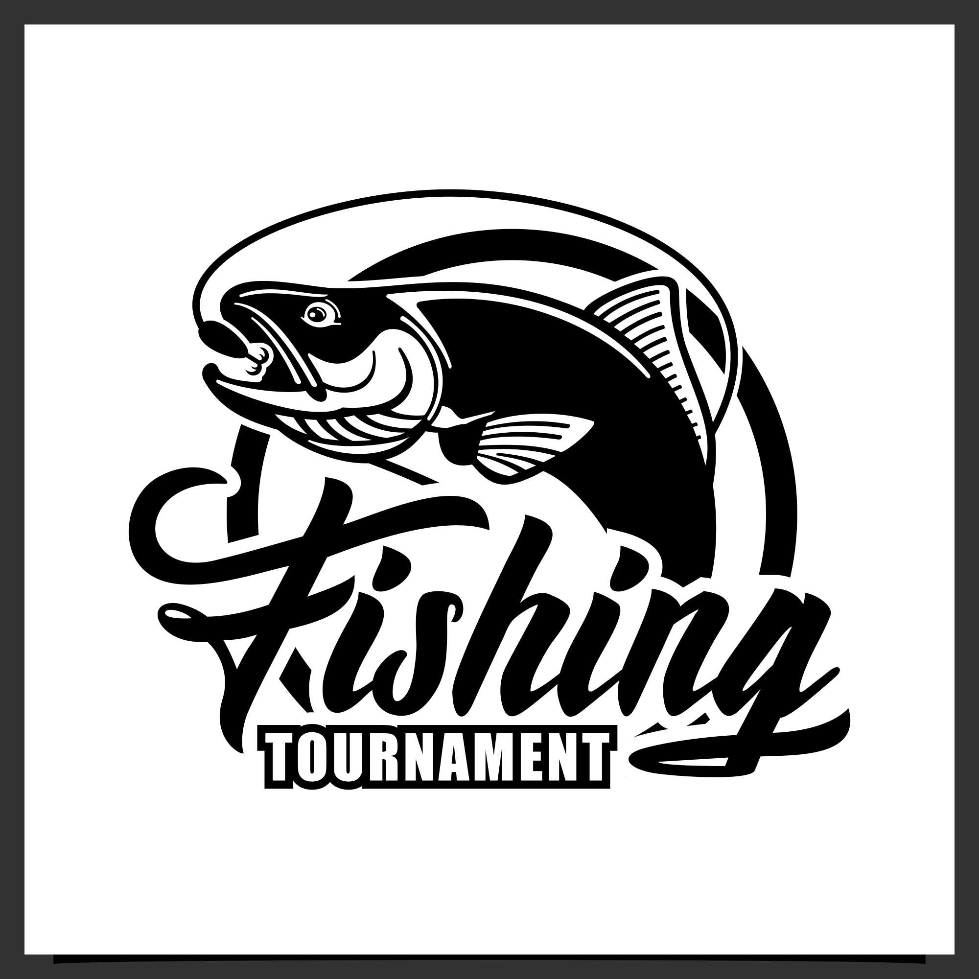 Fish Tournament logo vector design collection - $6 - MasterBundles