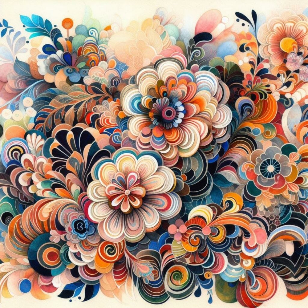 Flower Patterns Complex Flower Patterns