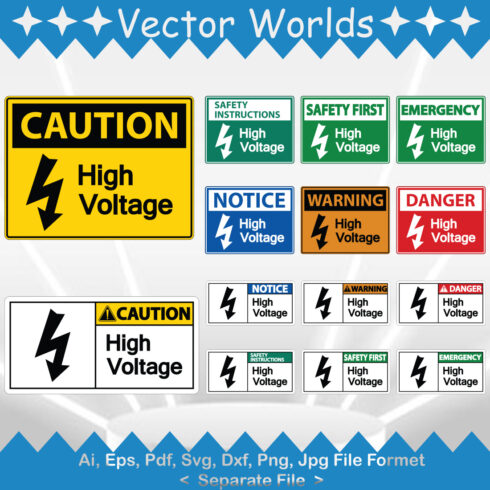 Notice SVG Vector Design cover image.
