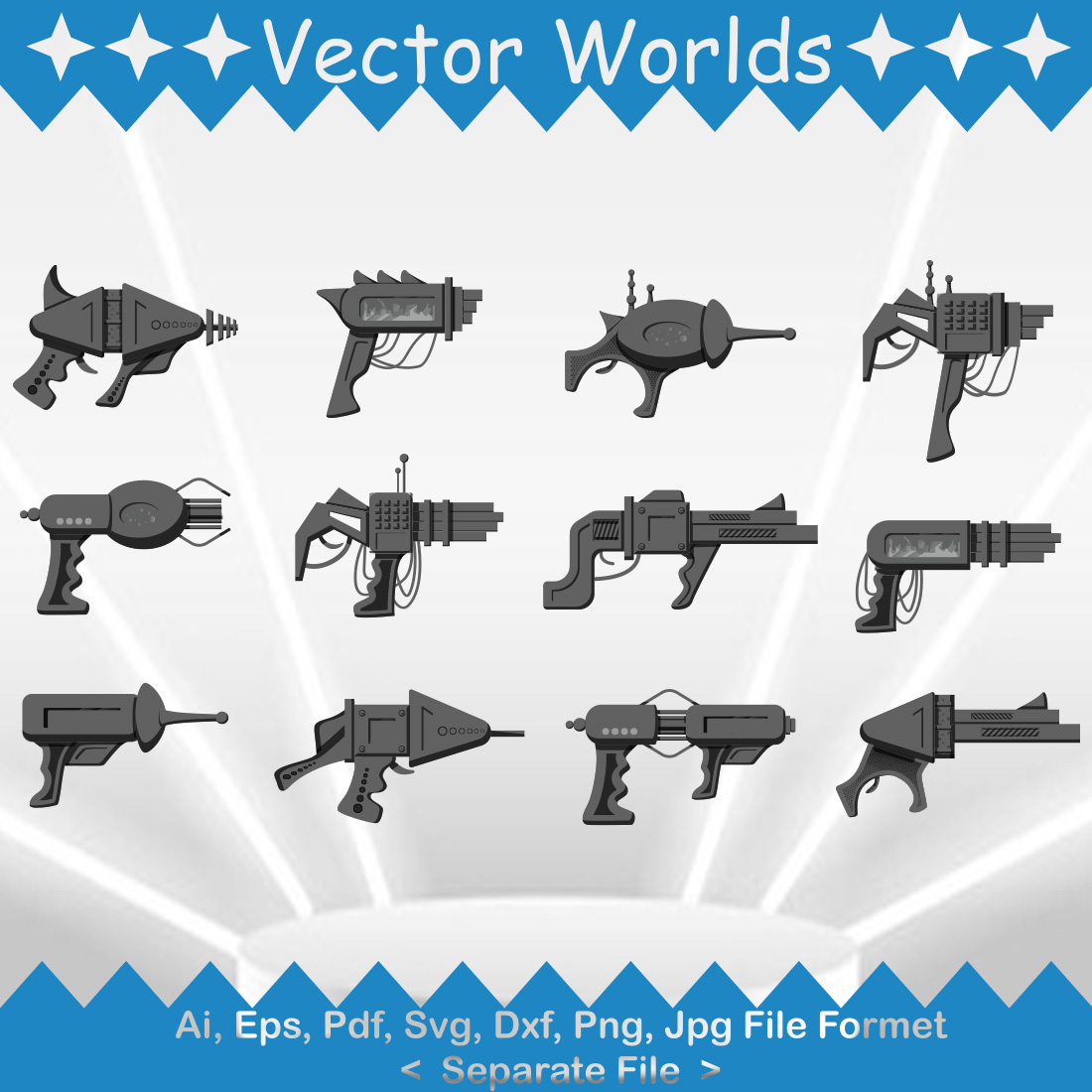 Terror SVG Vector Design preview image.