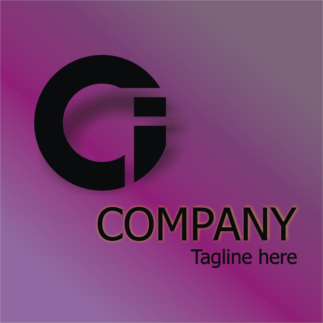 G monogram logo preview image.