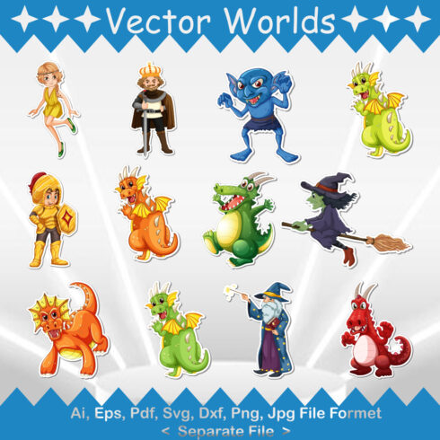 Sticker SVG Vector Design cover image.