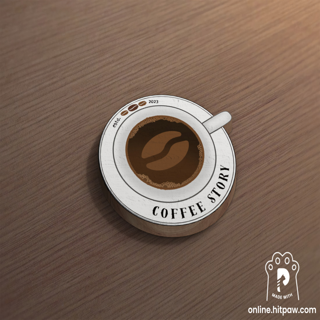 Logo coffee, distinctive coffee preview image.