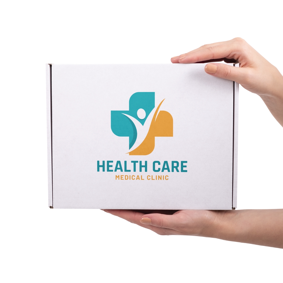 Health Care Medical Clinic Center Logo Template preview image.