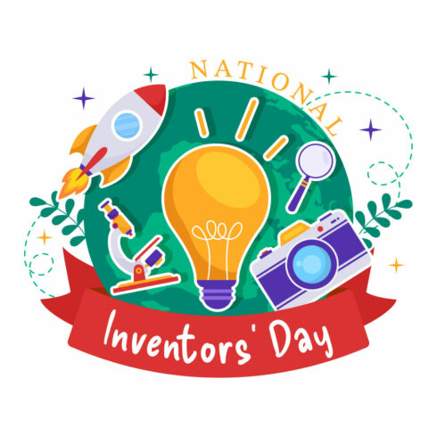 13 National Inventors Day Illustration cover image.
