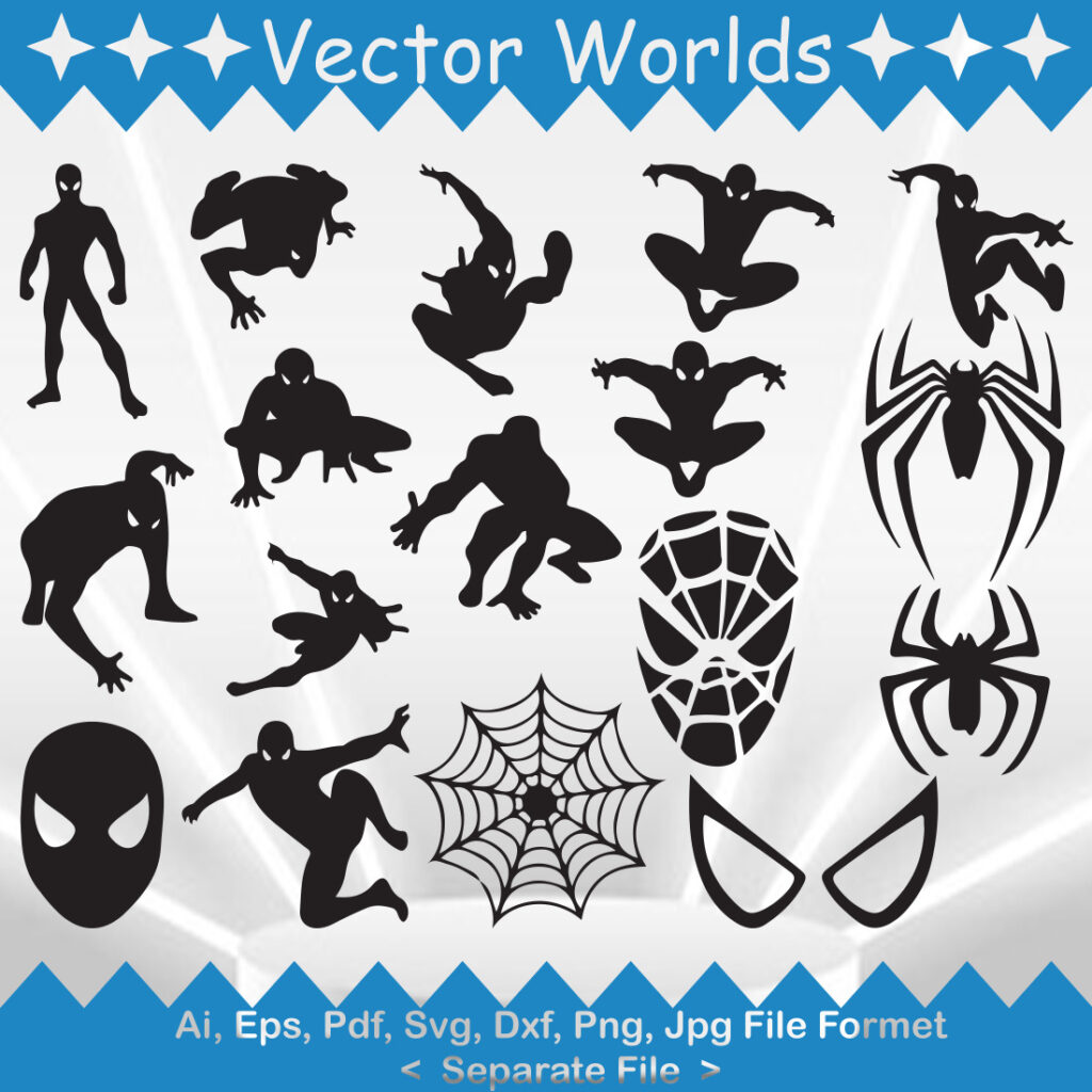 Spiderman SVG Vector Design - MasterBundles